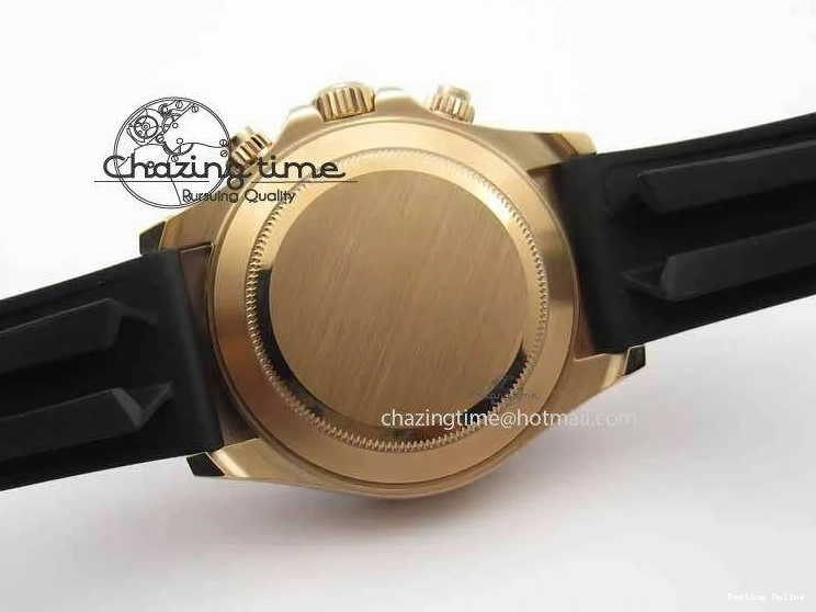 0511 Daytona 116515 Noob 1:1 Best Edition Black RG Dial On Black Rubber Strap A7750 (Free Extra Strap) ZipUp 3743